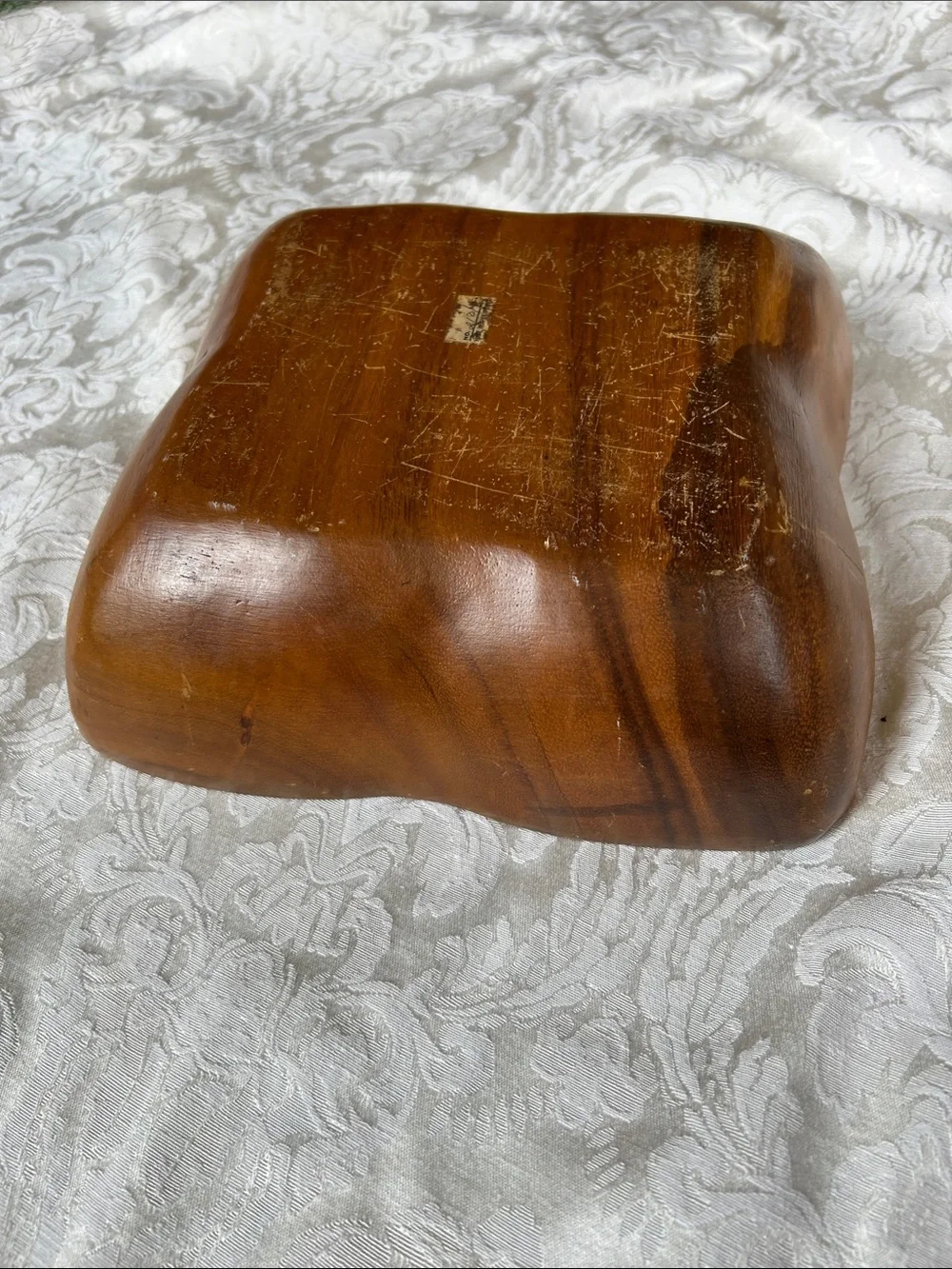 Vintage Bowl - Leilani Monkey-Pod bowl 9 1/2 x9 1/2 in